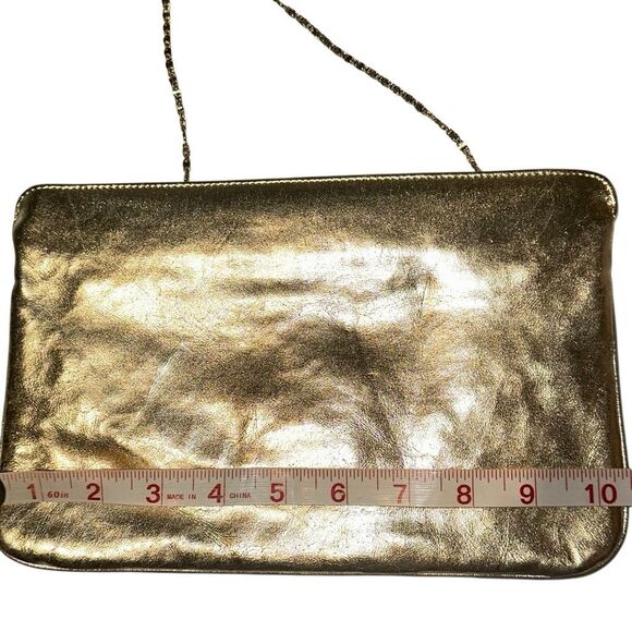 Prom/wedding Gold cumberbund, purse, & Tie - Picture 5 of 10